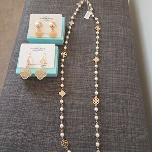 Park Lane necklace and earrings